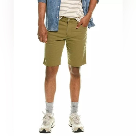 Hudson Jeans Other - HUDSON Jeans Men 38 Shorts Rex Raw Edge Jean Shorts Olive Green